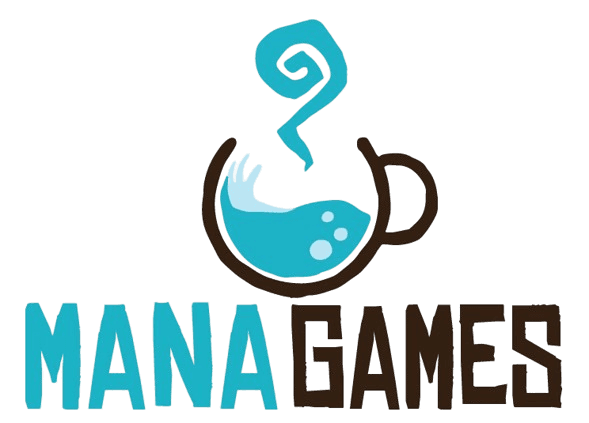 Mana Games logo and word mark